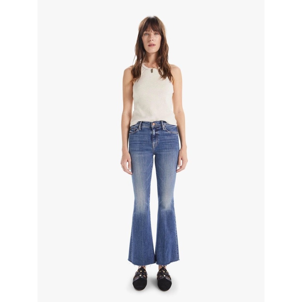 Mother The weekender fray in walking on coals Jeans